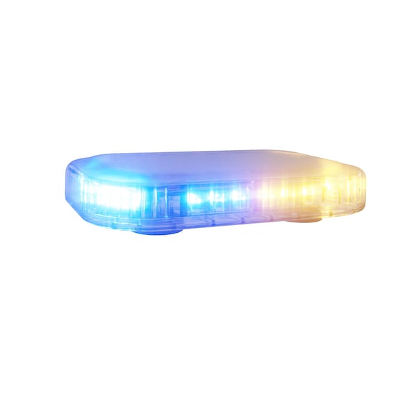 RugEye 10" Mini LED Lightbar - Amber/Blue